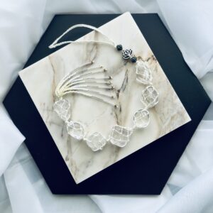 Handmade Chakra Hanging Ornament - (Clear Quartz)