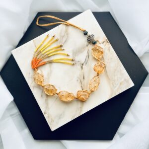 Handmade Chakra Hanging Ornament - (Yellow)